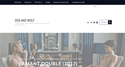 Desktop Screenshot of dogandwolf.com