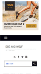 Mobile Screenshot of dogandwolf.com